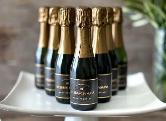 Sparkling wine pairings for weddings